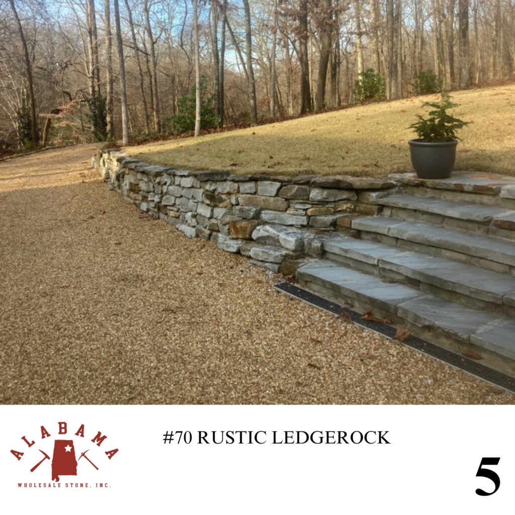 Rustic Rock Blue #070 RUSTIC LEDGEROCK (BROWN & BLUE COLORS) – Alabama Wholesale Stone