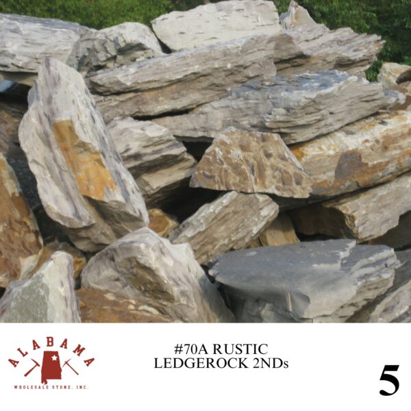 #070A LEDGEROCK RUSTIC BLUE 2ND'S - Image 5
