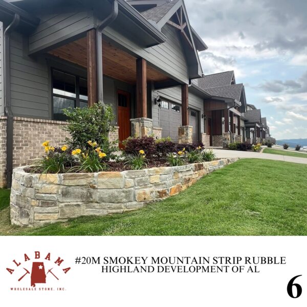 #020M SMOKEY MOUNTAIN STRIP RUBBLE 5-8" THICK (SNAPPED ENDS) - Image 6