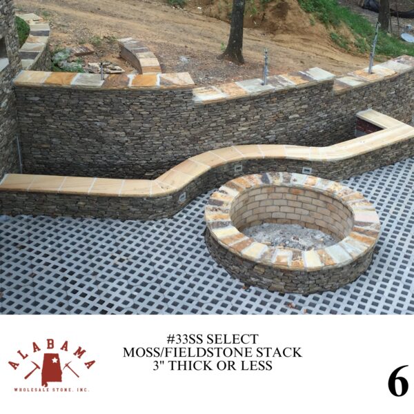 #033SS SELECT MOSS/FIELDSTONE STACK 3" OR LESS THICK - Image 6