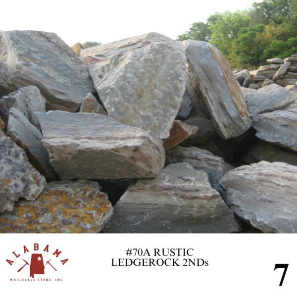 #070A LEDGEROCK RUSTIC BLUE 2ND'S - Image 7
