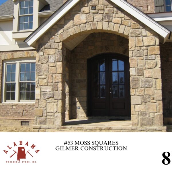 #053 MOSS/FIELDSTONE SQUARE/ASHLAR (RANDOM CUTS) 4-6" THICK - Image 8