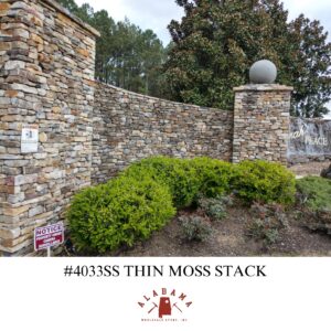 #4033SS Thin Moss Stack Thin Veneer