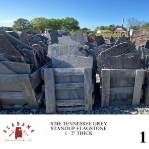 #024E TENNESSEE GREY STANDUP FLAGSTONE 1-2" THICK