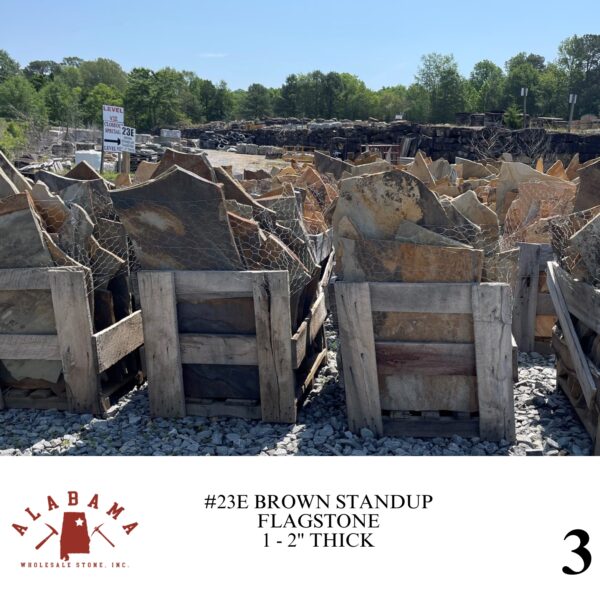 #023E BROWN STANDUP FLAGSTONE 1-2" THICK - Image 3