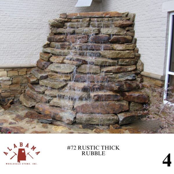 #072 RUSTIC THICK RUBBLE 5-8" - Image 4