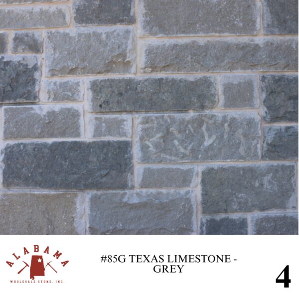 #85G TEXAS LIMESTONE - GREY - Image 4