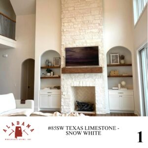 #85SW TEXAS LIMESTONE - SNOW WHITE (NON-STOCK ITEM)