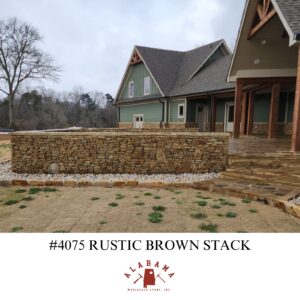#4075 RUSTIC BROWN STACK THIN VENEER